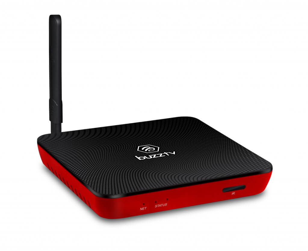 BuzzTV XPL 3000 carbon red