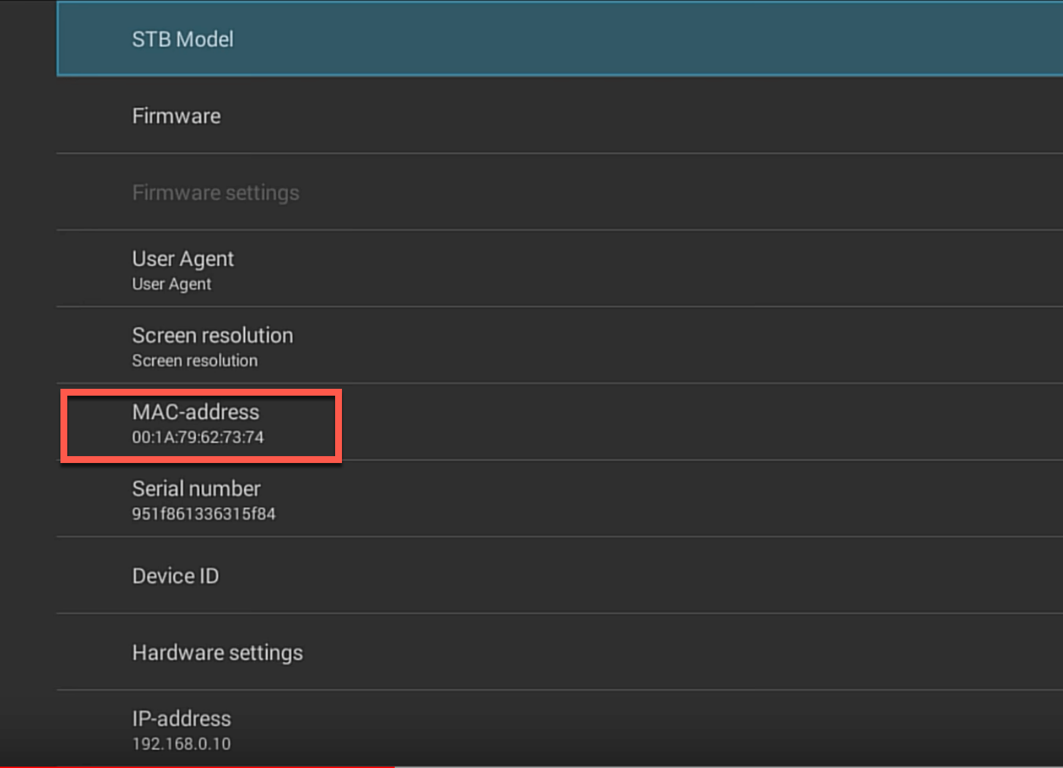 working mac address for iptv stalker working mac address for iptv stalker